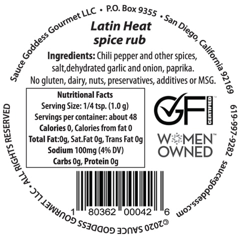 Latin Heat Spice Rub