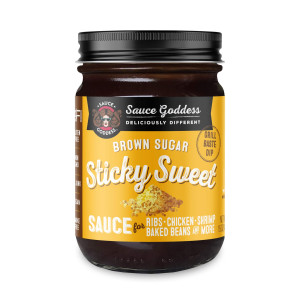 Jar of Sticky Sweet sauce