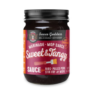 jar of Sweet Tangy sauce