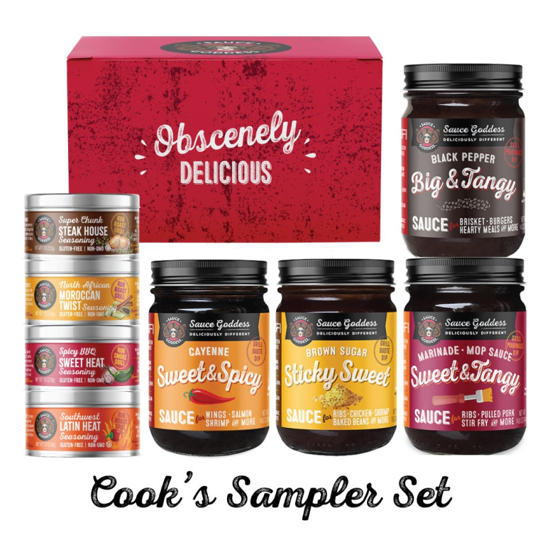 picture of the Cooks Sampler Red Box