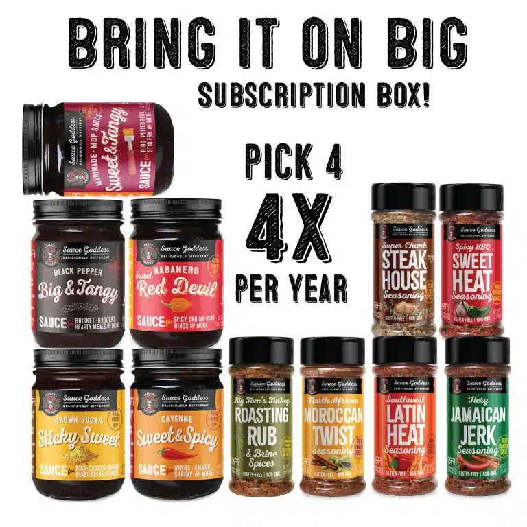 picture of Bring It On Big Sauce & Spice Subscription Box