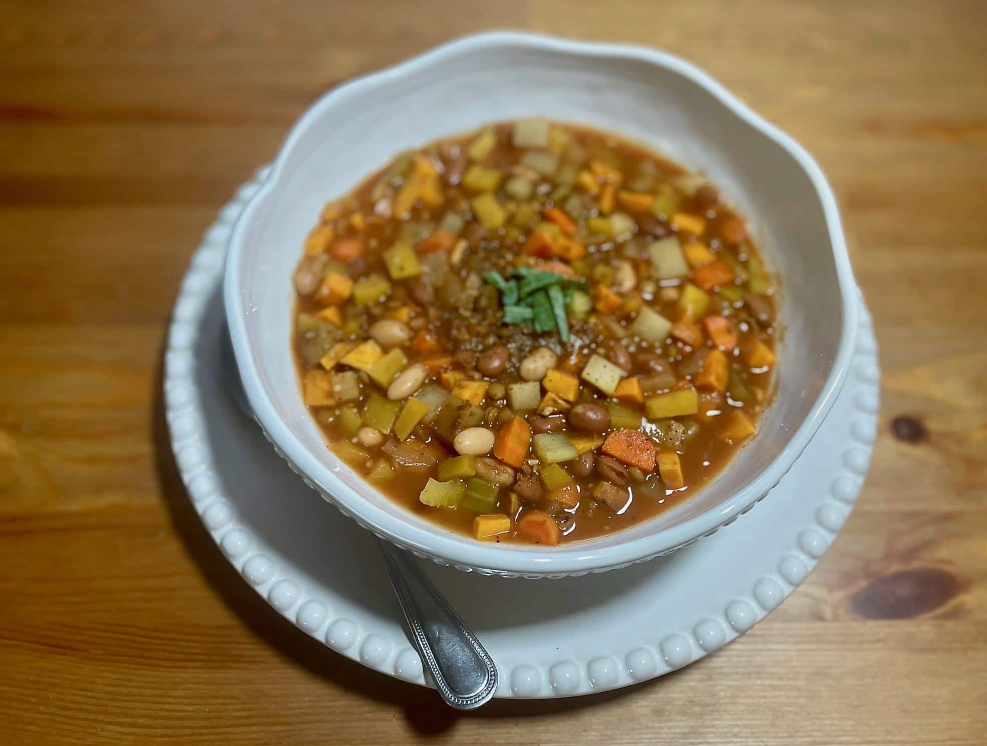 seasonal vegetable soup