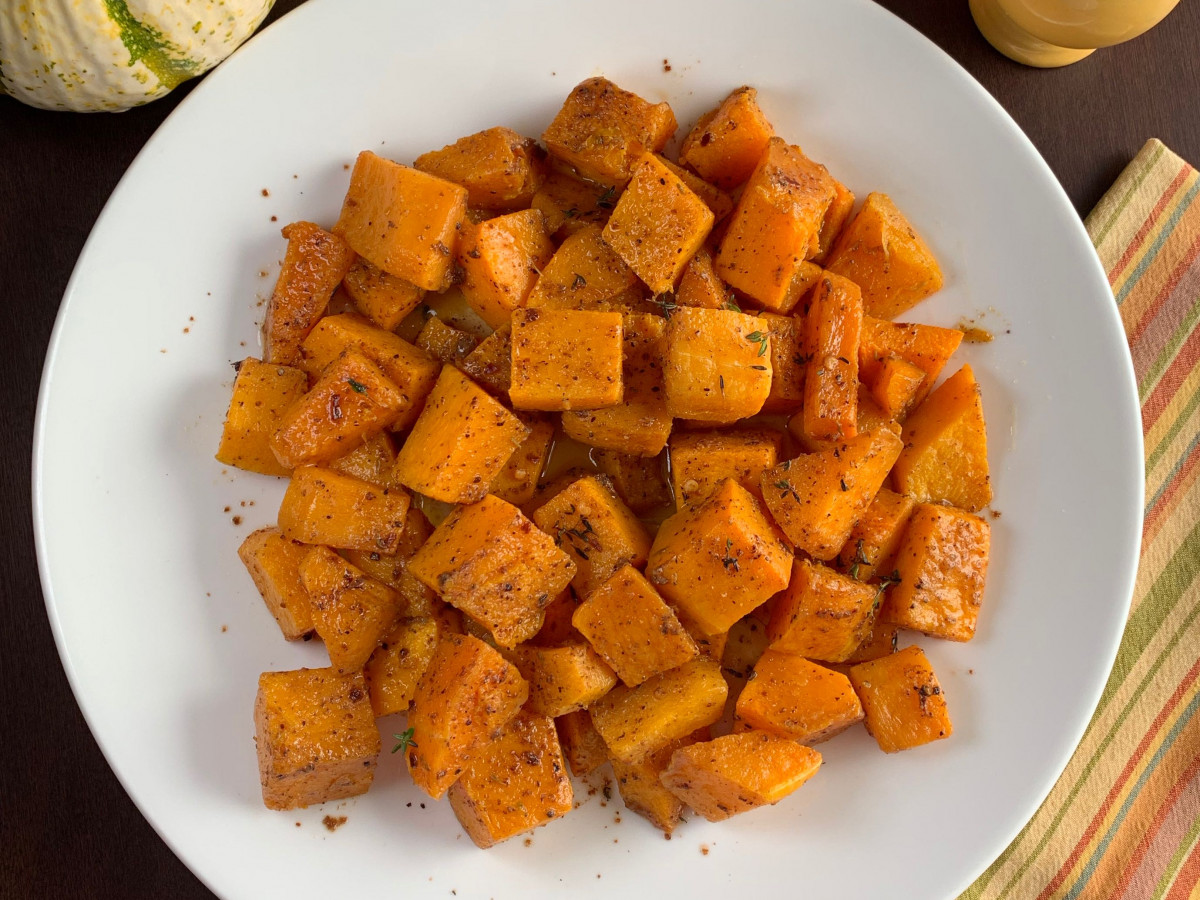 Roasted Butternut Squash - Sauce Goddess