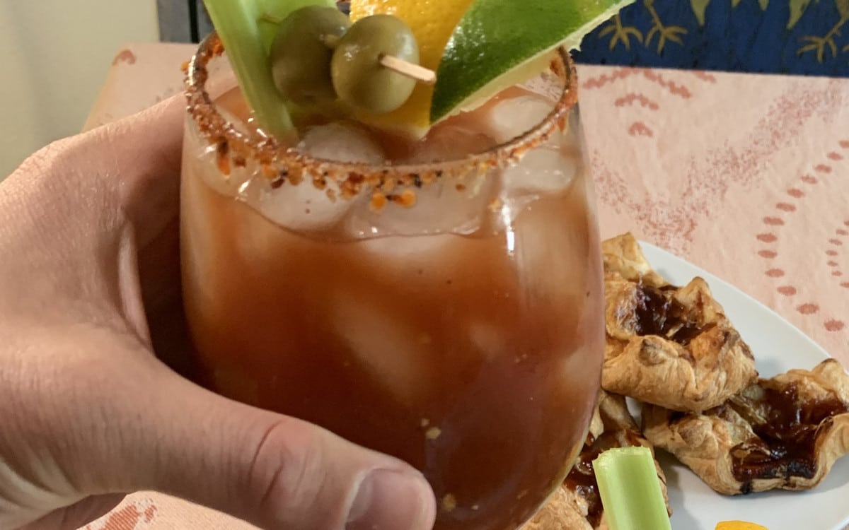 Big and Tangy Black Pepper Bloody Marys