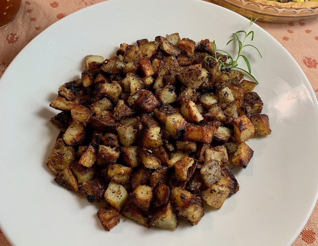 platter of perfect breakfast potatoes