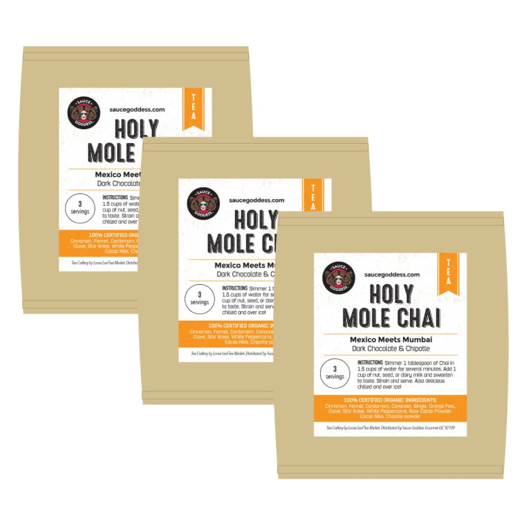 Holy mole chai pouch pack